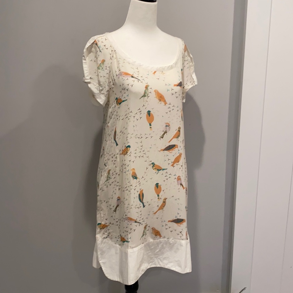 See By Chloe Silk Bird Dress